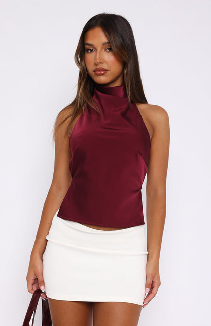Snatched Halter Top