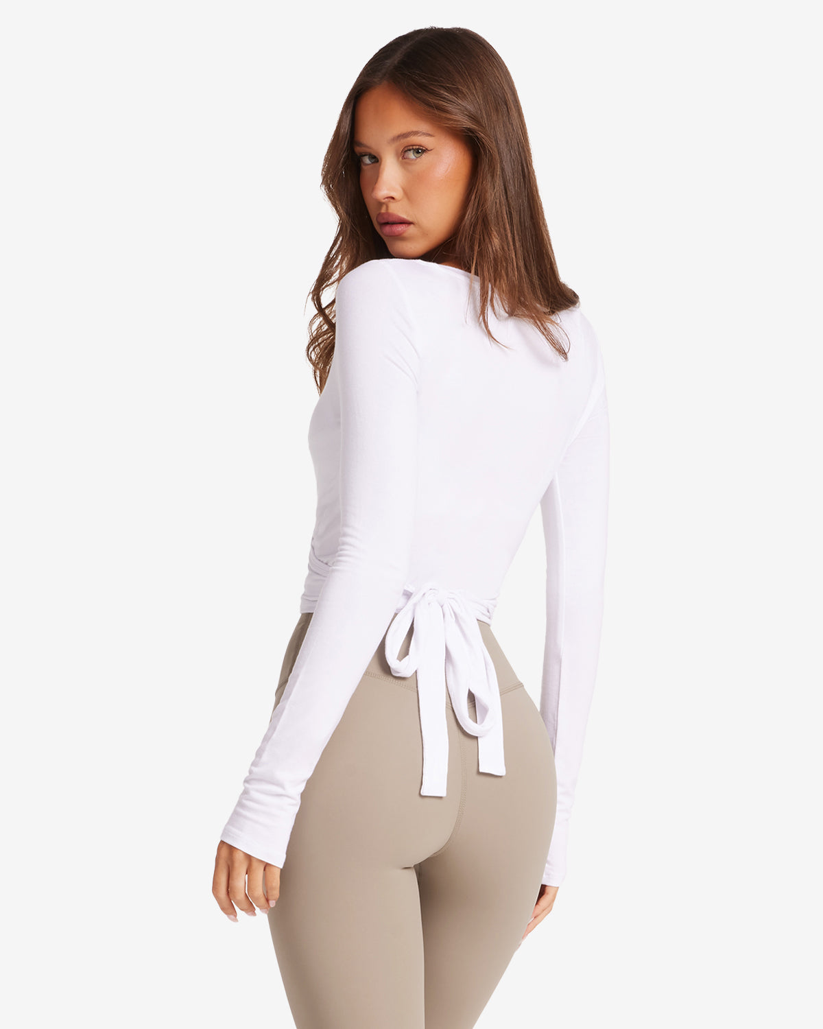Snatched Wrap Top