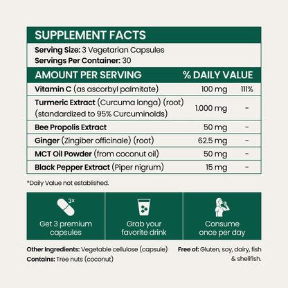 Turmeric Curcumin Capsules