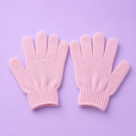 Shower Gloves - Pink