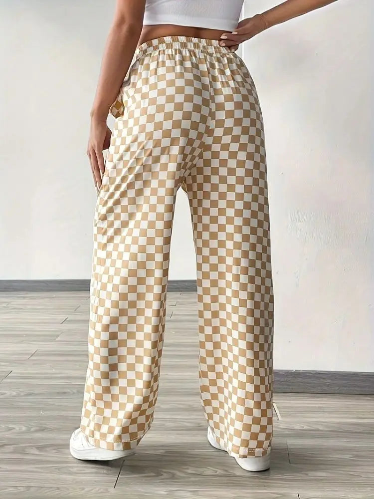 Snatched Checkered Pants