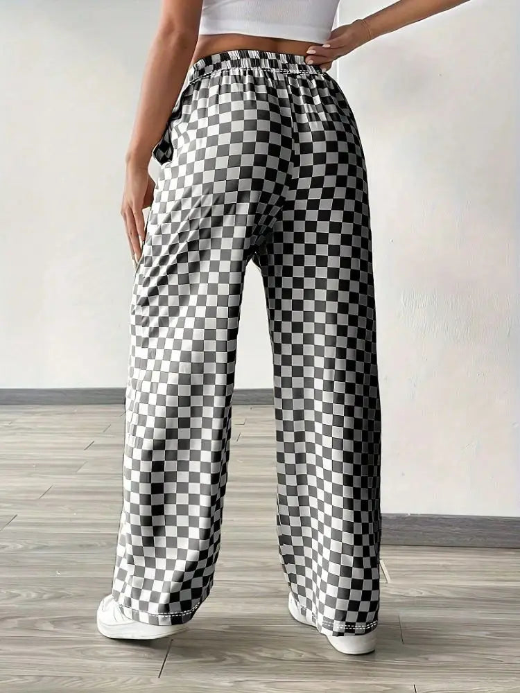 Snatched Checkered Pants