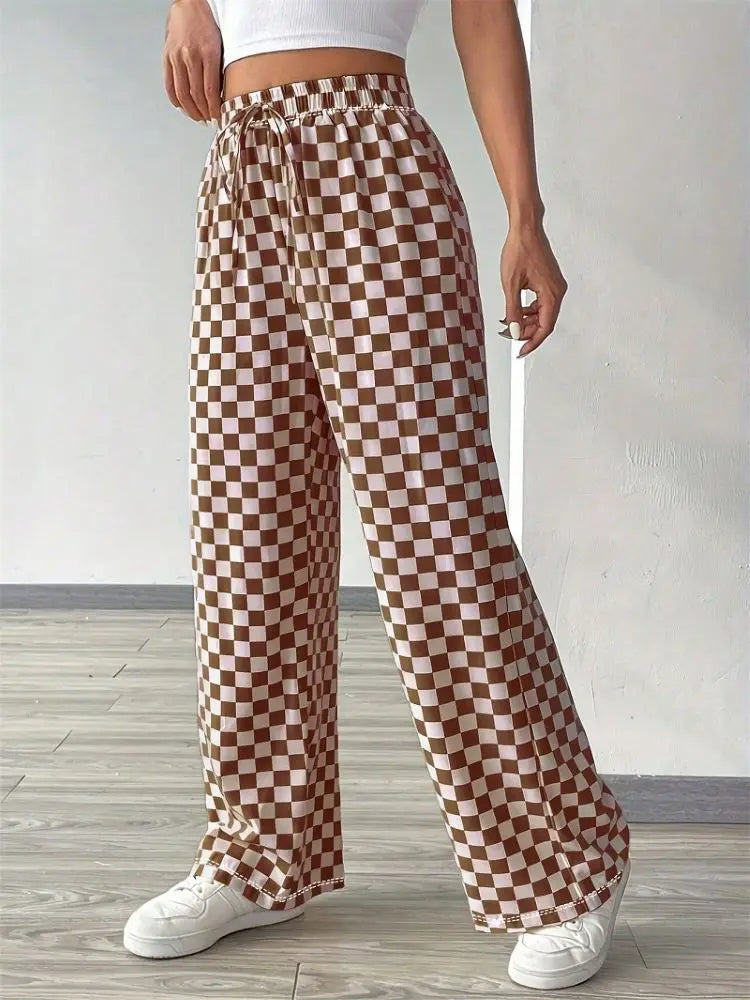 Snatched Checkered Pants