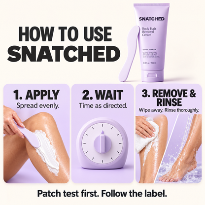 Snatched Hair Removal Cream