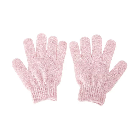 Exfoliating Gloves - Pink