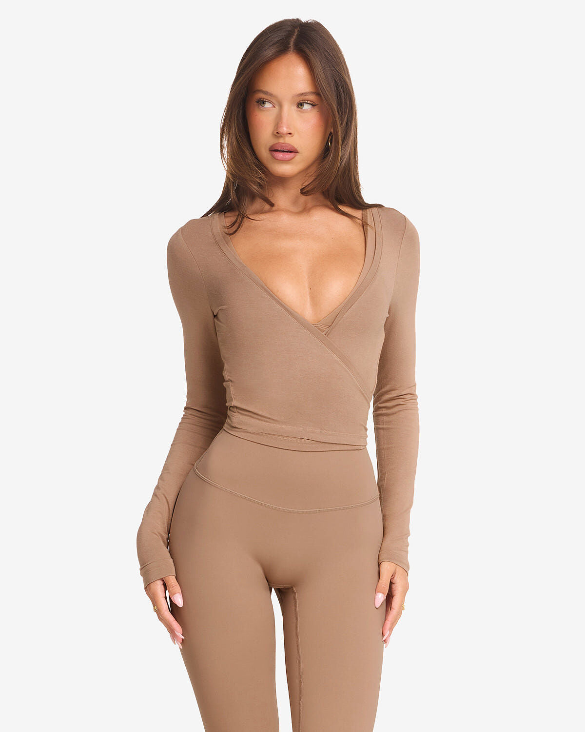 Snatched Wrap Top